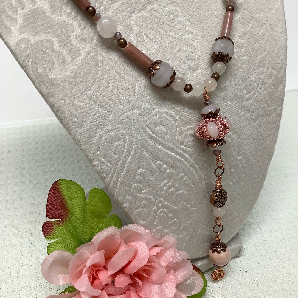🌸Artisan Beaded Y Necklace